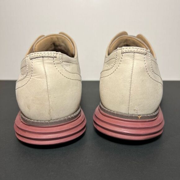 Mens COLE HAAN Original Grand OS Wingtip Oxford Shoes / Size 9.5 Medium - Picture 4 of 9